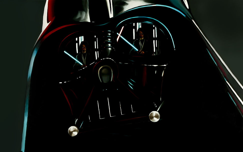 Star Wars Anakin Skywalker, Star Wars, Darth Vader, mask, Obi-Wan Kenobi HD wallpaper
