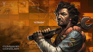 Command Conquer Kitbash digital wallpaper, video games, Command & Conquer