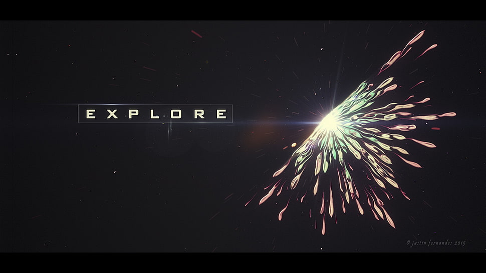 abstract, text, particle, writing HD wallpaper