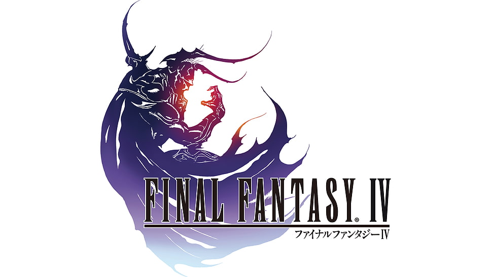 Final Fantasy 14 logo, FFIV, Final Fantasy, Final Fantasy IV, Golbez  HD wallpaper