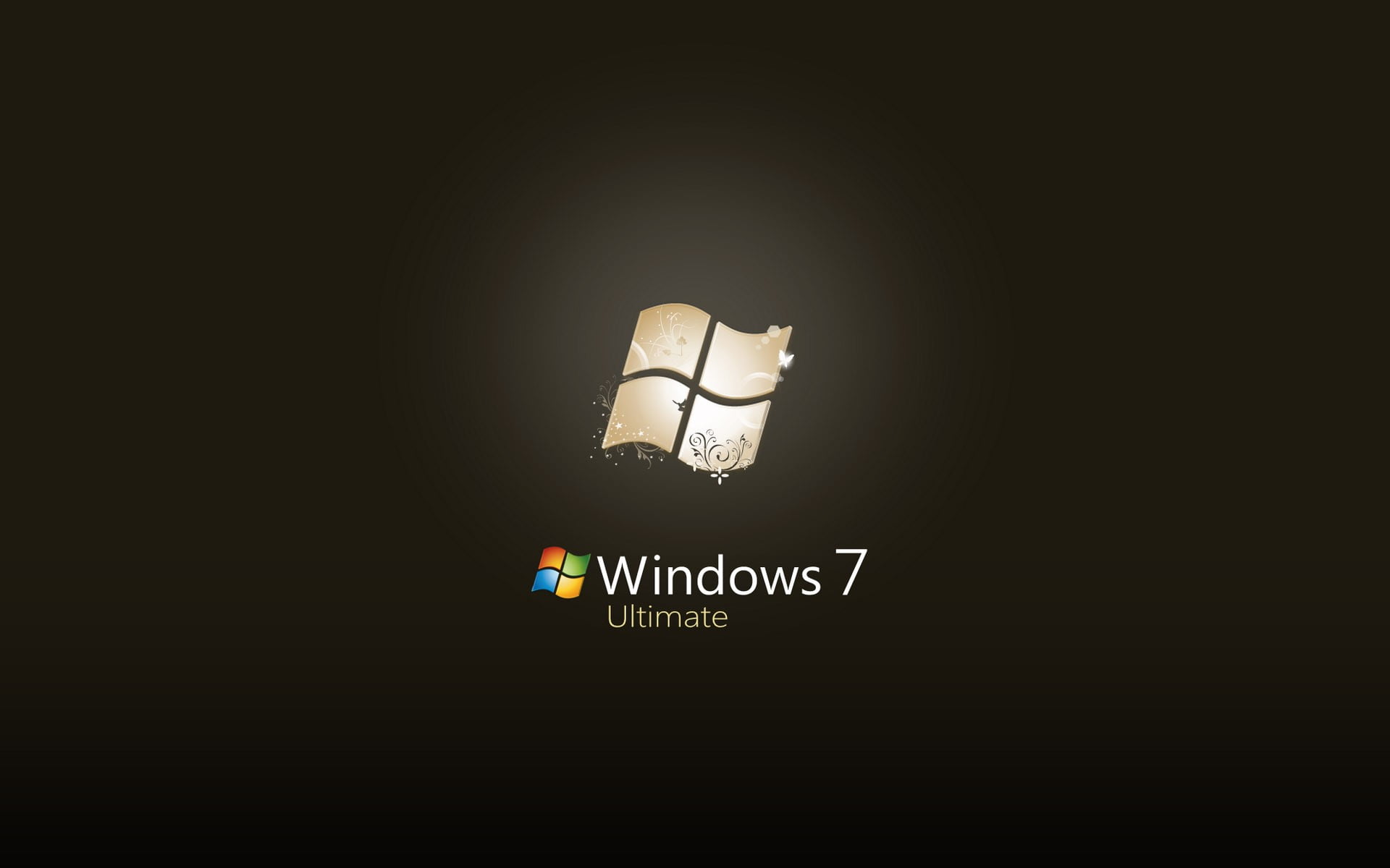 Windows 7 Ultimate logo illustration, Windows 7, operating systems, Microsoft Windows