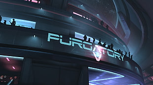 Purgatory building, Mass Effect 3, video games HD wallpaper