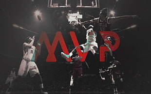 basketball digital wallpaper, NBA HD wallpaper