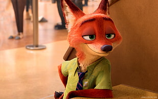 Zootopia foxcharacter, fox, Zootopia