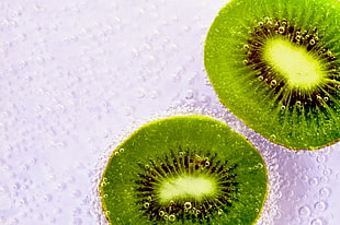 Kiwi,  Drops,  Closeup HD wallpaper
