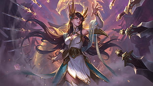 female Valkyrie character digital wallpaper, League of Legends, Irelia HD wallpaper