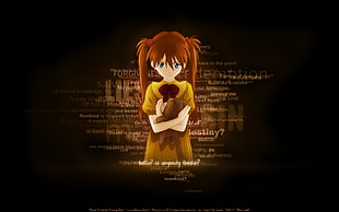 brown-haired girl cartoon character
