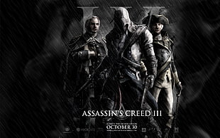 Assassin's Creed 3 wallpaper, Assassin's Creed HD wallpaper