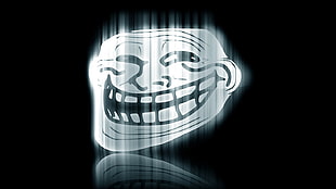 troll face illustration, troll face, memes HD wallpaper