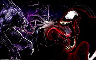 Venom and Carnage wallpaper, Venom