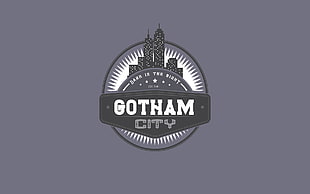 Gotham City logo, Gotham City, Batman