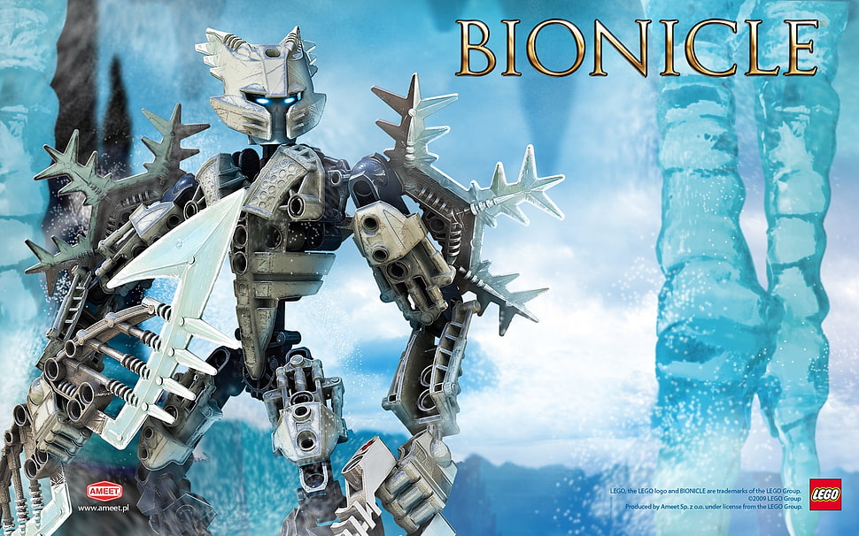Lego Bionicle poster, Bionicle , ice HD wallpaper