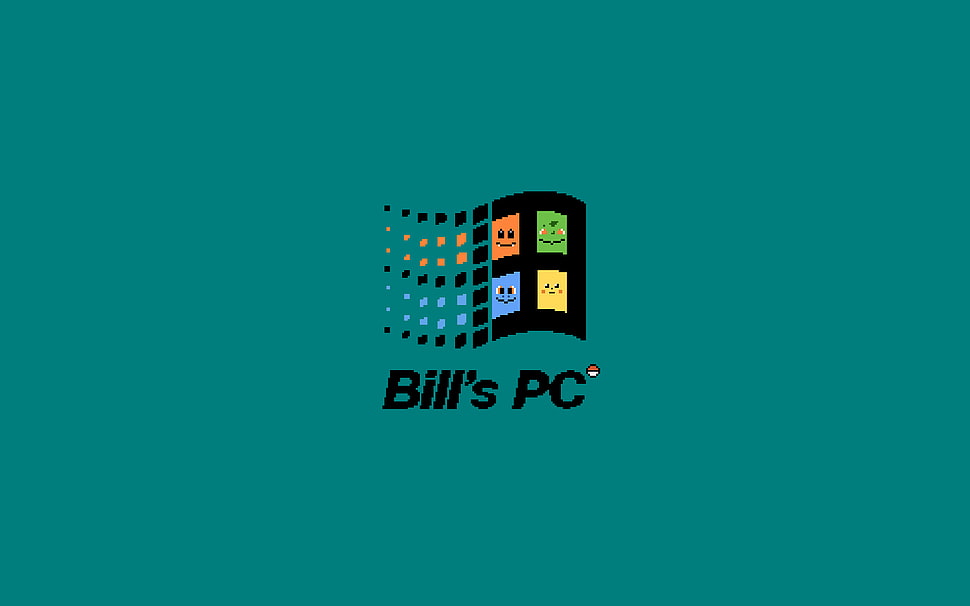 Bill's PC logo, Pokémon HD wallpaper