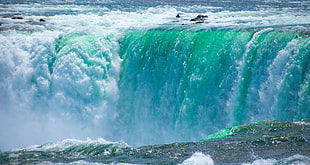 body of water, water, rapids, waterfall, Canada HD wallpaper