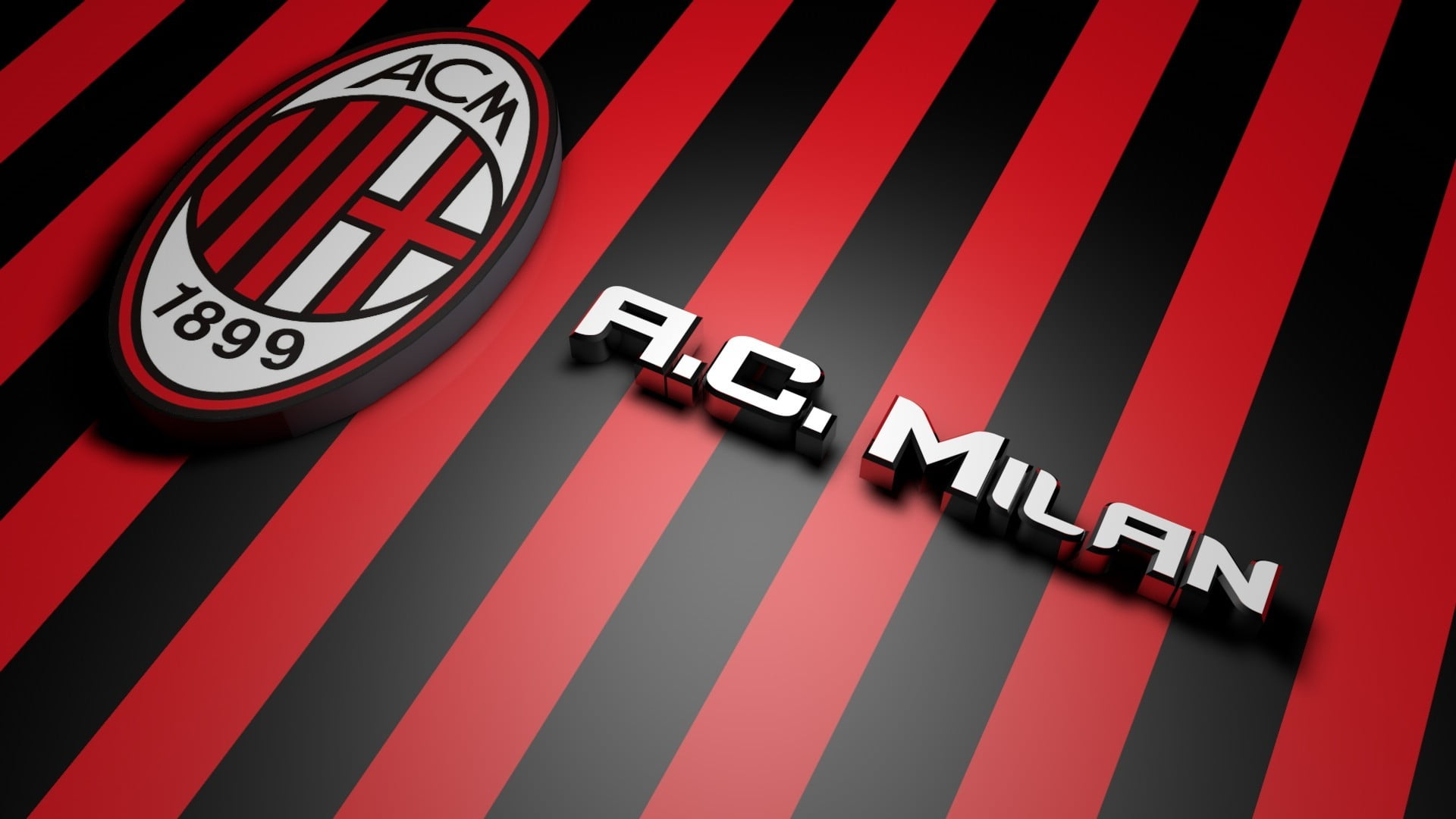 A.C. Milan logo, AC Milan, soccer clubs, logo, sports club HD wallpaper |  Wallpaper Flare
