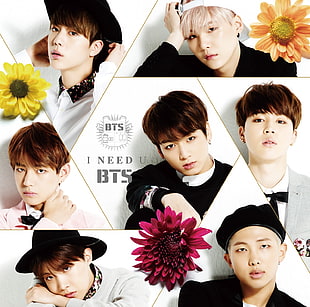BTS, BTS, K-pop, Rap Monster, flowers HD wallpaper