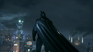 Batman movie still screenshot, Batman: Arkham Knight HD wallpaper