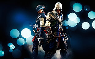 Assassin's Creed character illustration, Assassin's Creed, video games, Assassin's Creed III HD wallpaper