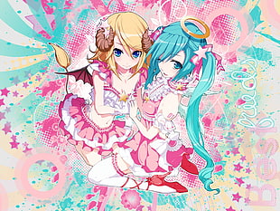 See U and Hatsune Miku poster HD wallpaper