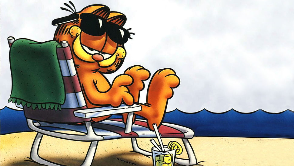 Garfield wallpaper, comics, Garfield HD wallpaper