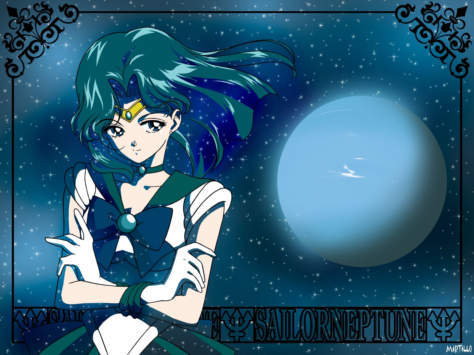 Sailor Moon character digital wallpaper
