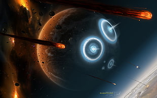 photo of meteorites