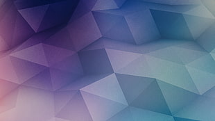 blue, purple, and green wallpaper