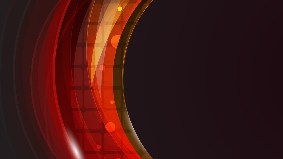 red and black 3D wallpaper HD wallpaper