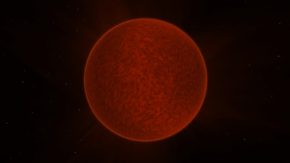 lunar eclipse moon, Space Engine, stars, space, Brown dwarf HD wallpaper