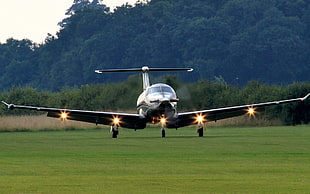 gray passenger plane, airplane, vehicle, aircraft HD wallpaper