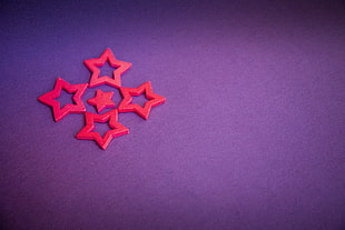 Red Star Decor HD wallpaper