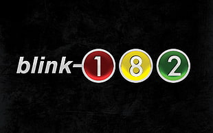 Blink-182,  Letters,  Figures,  Colors HD wallpaper