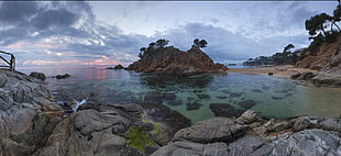 photograph of sea, landscape HD wallpaper
