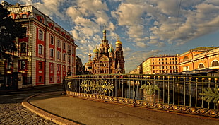 brown concrete castle, architecture, St. Petersburg