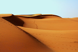 aerial photo Sahara desert