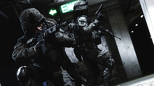 two soldier digital wallpaper, video games, Battlefield