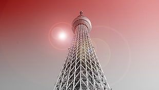 grey metal tower, Skytree, tower, Japan, Tokyo HD wallpaper