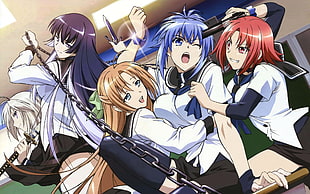 Anime scene illustration