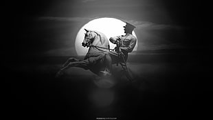 man riding horse illustration, Mustafa Kemal Atatürk