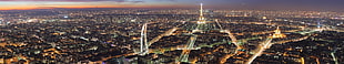aerial Eiffel Tower view