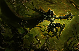 game digital wallpaper, Diablo, Diablo III, video games, fantasy art