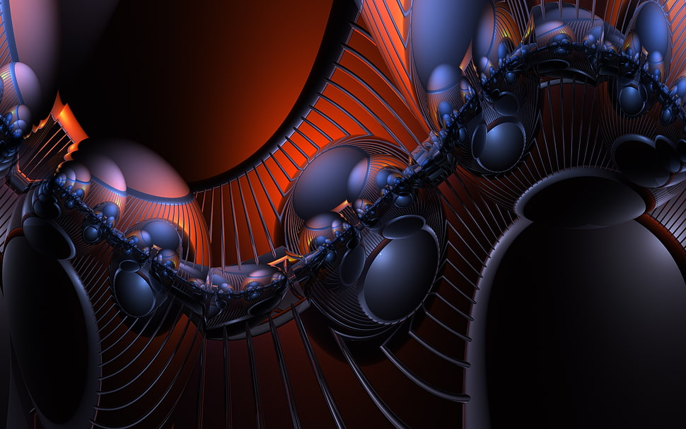 macro photography of cells HD wallpaper