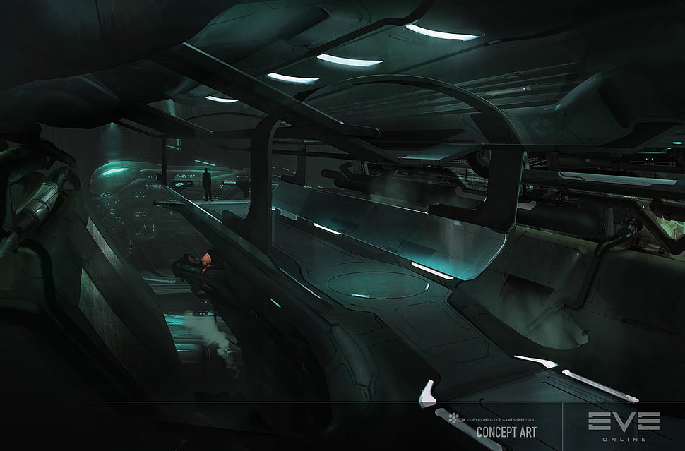Eve Online game application screenshot, EVE Online, Gallente HD wallpaper