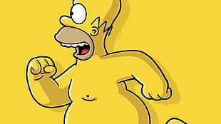 Homer Simpson HD wallpaper