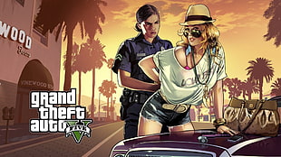 Grand Theft Auto V game advertisement