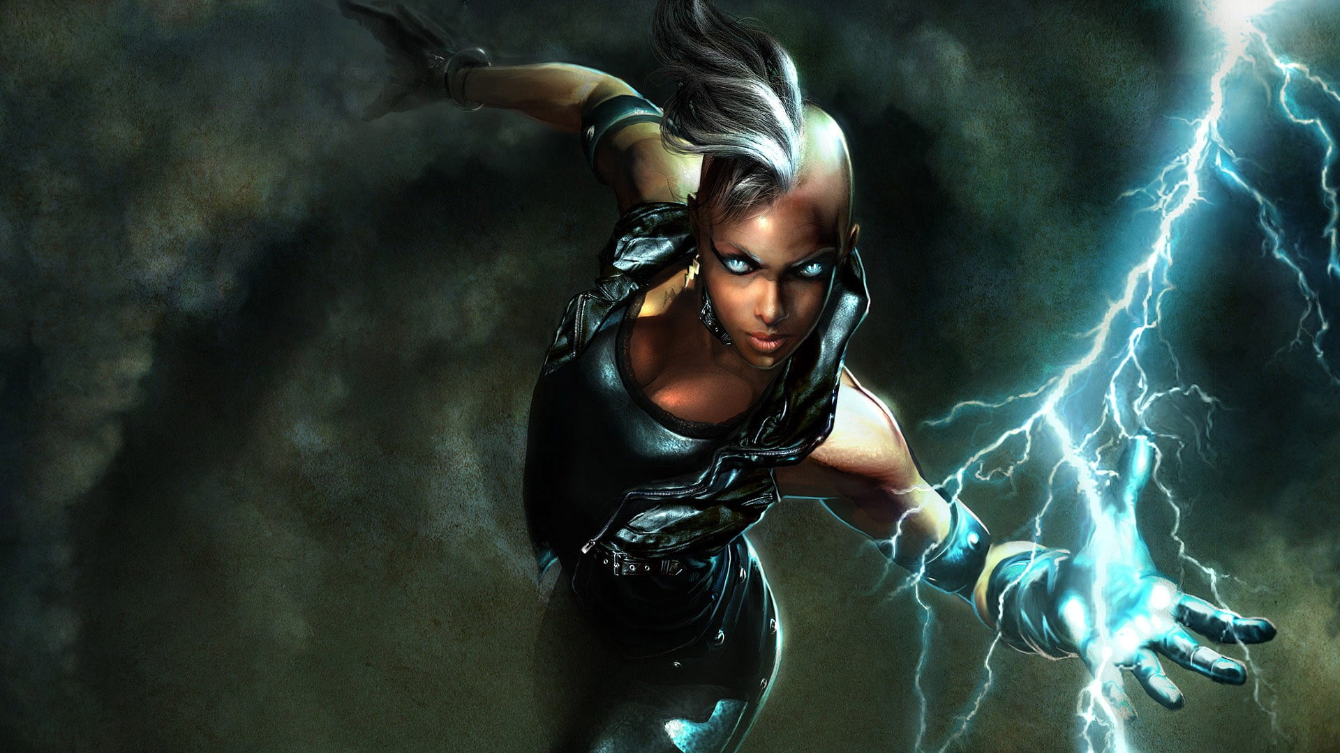 fantasy art, Marvel Comics, Storm (character), superheroines