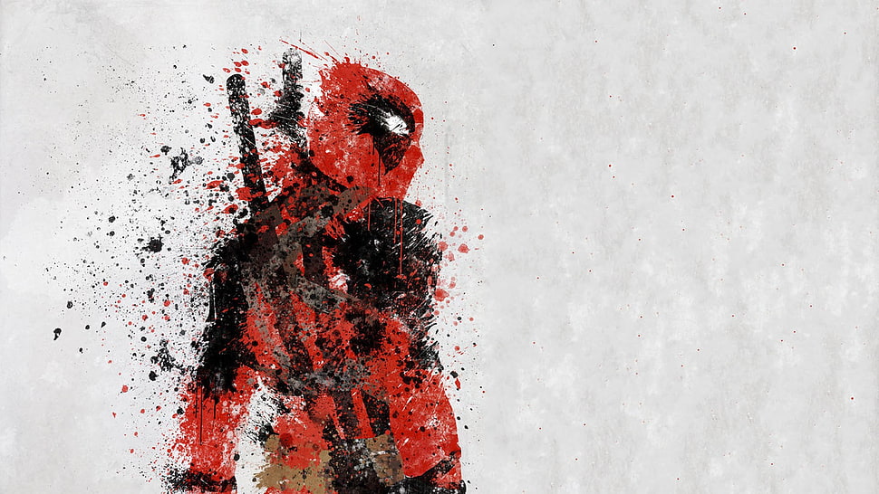 MARVEL Deadpool artwork HD wallpaper