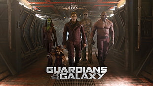 Guardians of the Galaxy, Star Lord, Gamora , Rocket Raccoon