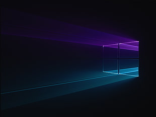 Microsoft Windows logo, Windows 10, abstract, GMUNK HD wallpaper