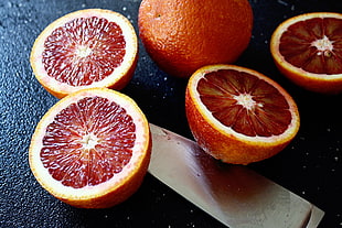 sliced oranges, blood orange, orange (fruit), orange, fruit HD wallpaper